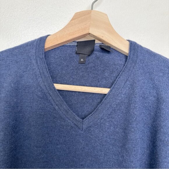 Hugo Boss Mens Xlarge Vneck Extrafine Merino Slim Fit Baku Sweater - Picture 14 of 15